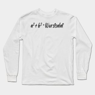 Mathe Mathematiker Humor Schule Spaß Long Sleeve T-Shirt